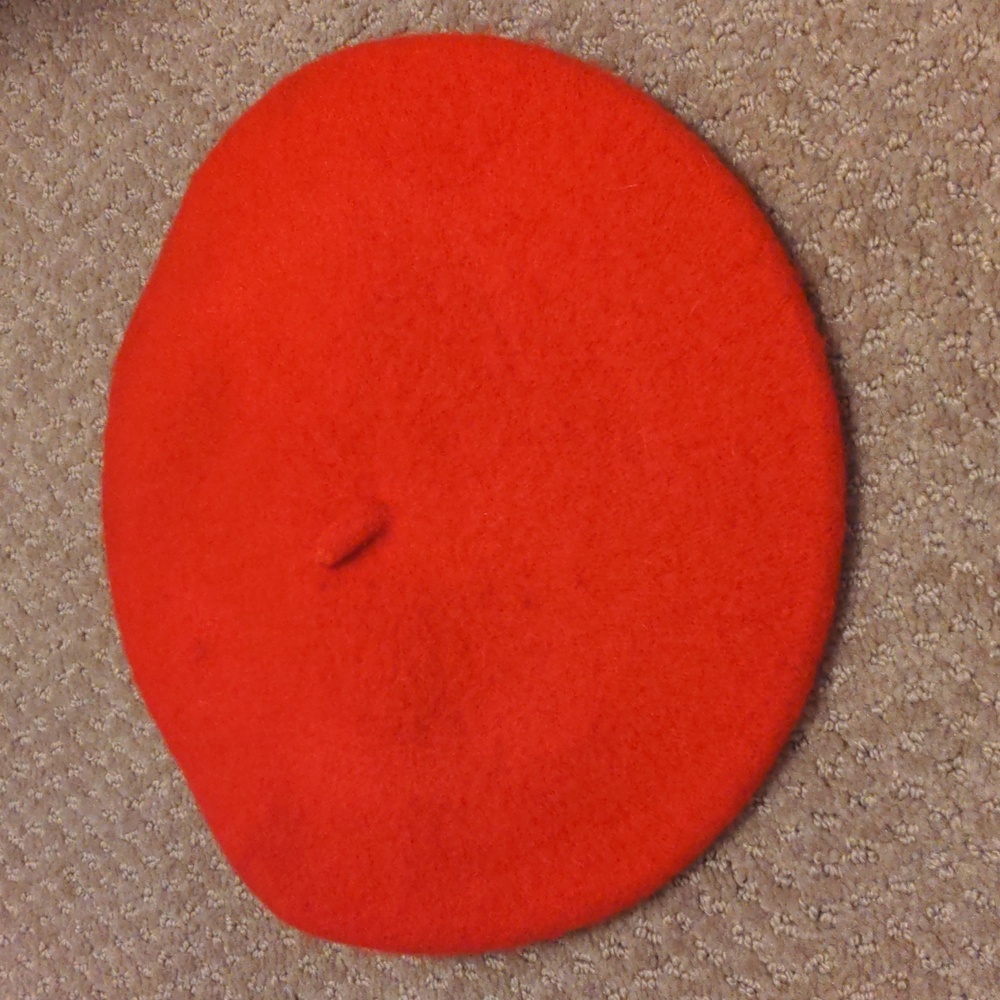 NWOT Women's Red Beret